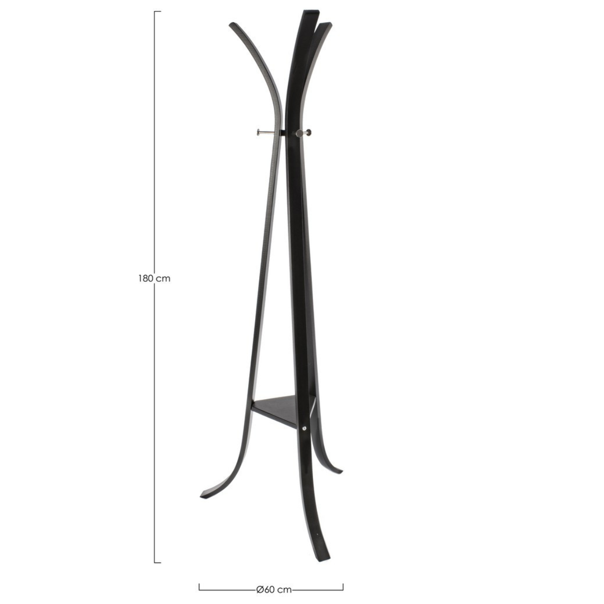 BT TROPHY Black design Coat Rack